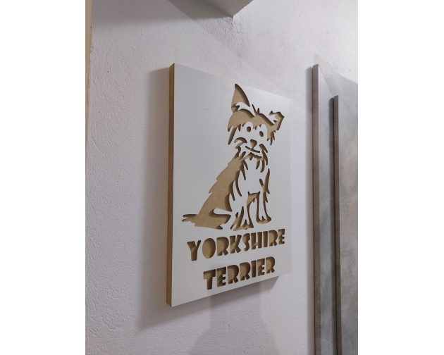 Tabliczka na ścianę Yorkshire Terrier