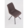 K394 krzesło mit tkanina eko skóra szare