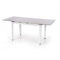 Stół rozkładany ALSTON  beżowy/biały