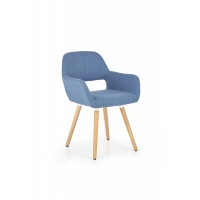 K283 krzesło niebieskie - tkanina