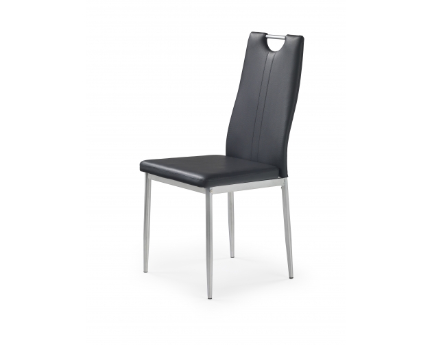 krzesło K202 czarna eko skóra