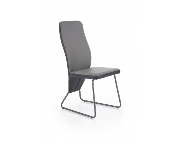 K300 krzesło szaro czarne  super grey