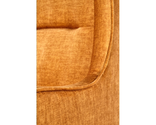 CHESTER 2 fotel uszak żółty miodowy (tkanina 9. Amber)