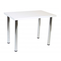Stół biały S-01 90 cm