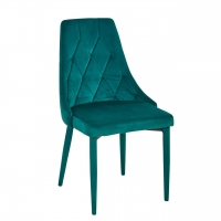 Krzesło MC01 velvet zieleń butelkowa