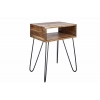INVICTA stolik SCORPION 40 cm akacja - lite drewno, metal