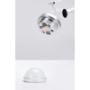 Kinkiet RAYON ARM WALL biały - LED, klosz z akrylu