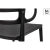 MODESTO krzesło MARCUS czarne - polipropylen