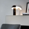 NEW GARDEN lampa biurkowa ENOKI NEGRO INDOOR & OUTDOOR czarna - LED, wbudowana bateria