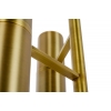 Lampa wisząca TUBI złota - mosiądz, aluminium