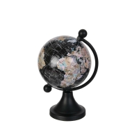 Globus dekoracyjny mały czarny