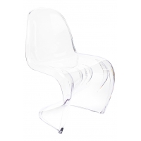 Krzesło HOVER PC transparentne - poliwęglan