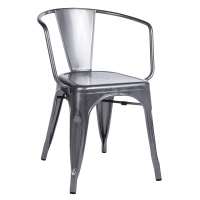 Krzesło TOWER ARM (Paris Arms)  metaliczne - metal