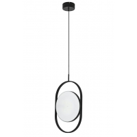 Lampa wisząca SPINNER 38 czarna - LED, aluminium