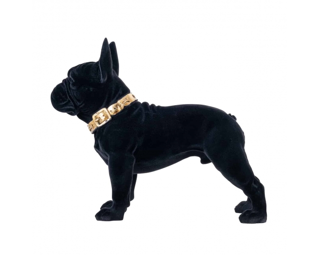 RICHMOND dekoracja DOG SPIKE czarny