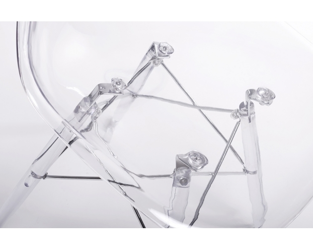 Krzesło DSP ICE transparentne - poliweglan