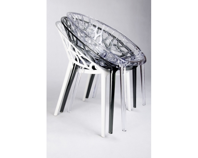 Krzesło KORAL transparentne  - poliwęglan