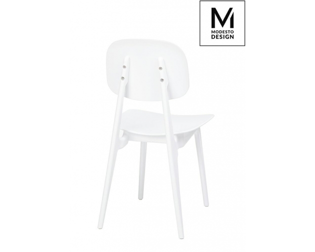 MODESTO krzesło ANDY białe - polipropylen
