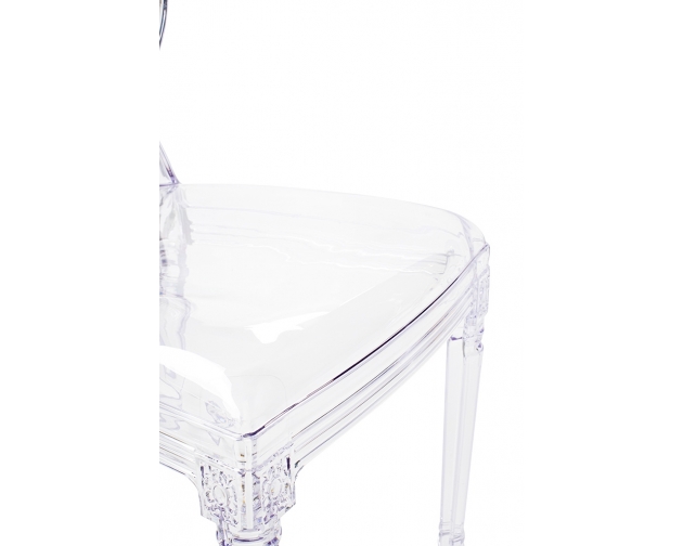 Krzesło PRINCE transparentne - poliwęglan