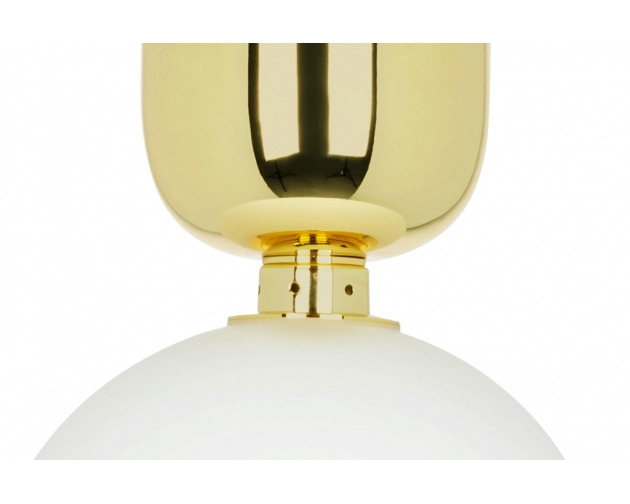 Lampa wisząca BOY M Fi 25 złota - szkło, metal