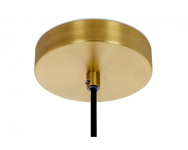 Lampa wisząca TUBI złota - mosiądz, aluminium