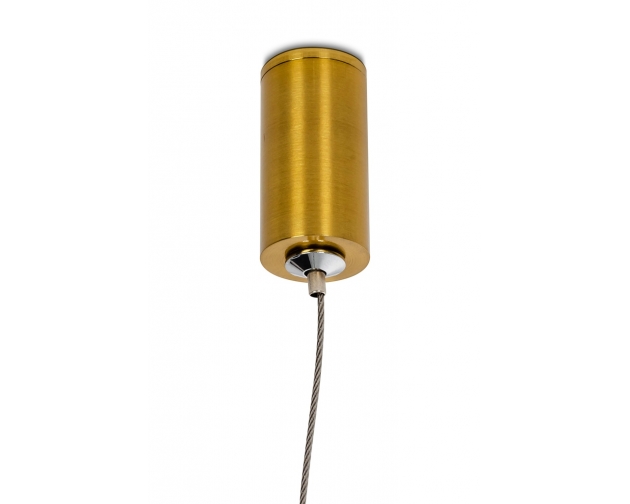 Lampa wisząca ASTRA 1 antyczny mosiądz - metal, szkło