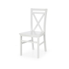 DARIUSZ 2 krzesło białe drewniane