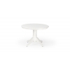 Stół okrągły GLOSTER biały 106 cm - klasyczny