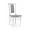 KONRAD krzesło białe tapicerowane - Inari 91