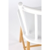 K419 krzesło biały/naturalny