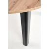 RINGO stół rozkładany dąb artisan, nogi - czarne