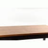 WINDSOR stół rozkładany 160-240 cm ciemny dąb - czarny
