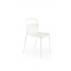 K490 krzesło białe polipropylen