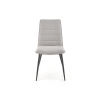 K493 krzesło szare tapicerowane
