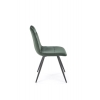 K521 krzesło velvet zielone