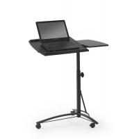 Biurko stolik regulowany B14 do laptopa -czarny