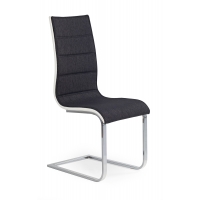 K105 krzesło grafitowo - białe