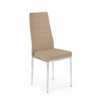 K70C new krzesło ciemny beż eco-skóra