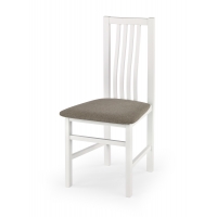 PAWEŁ krzesło białe tapicerowane - Inari 23