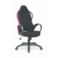 HELIX 2 fotel gabinetowy czarno-czerwony