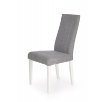 DIEGO krzesło białe tapicerowane - Inari 91
