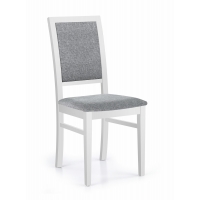 SYLWEK1 krzesło białe tapicerowane - Inari 91