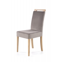 CLARION krzesło dąb miodowy - tapicerka RIVIERA 91