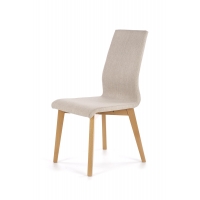 Krzesło FOCUS dąb miodowy - beżowa tkanina Inari 23
