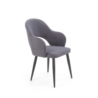 K364 krzesło popielaty velvet