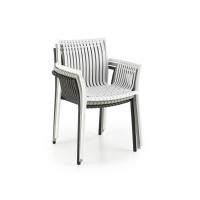 K492 krzesło białe polipropylen