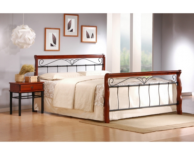 VERONICA łóżko 160 cm czereśnia antyczna