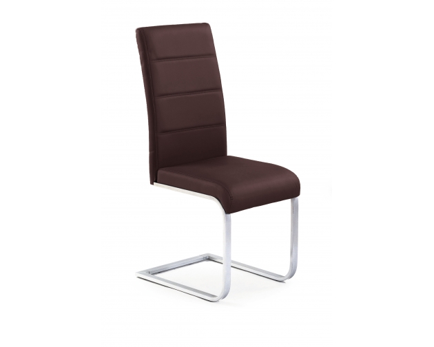 Krzesło model K85 brązowe - eko skóra