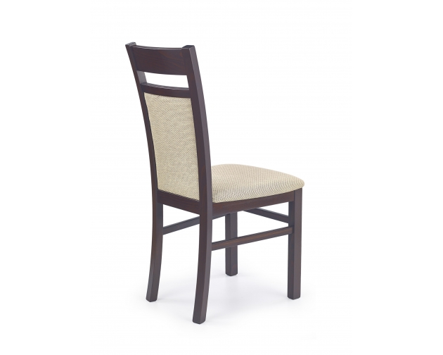 GERARD2 krzesło ciemny orzech - tkanina Torent Beige