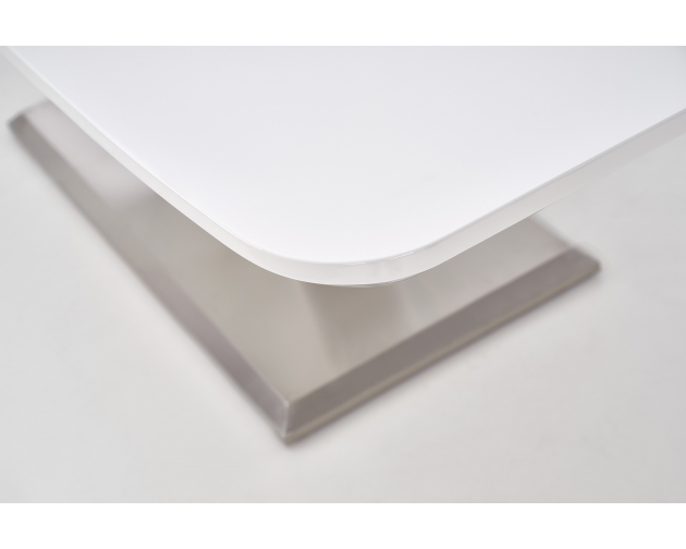 Stół rozkładany MISTRAL biały połysk 160-220 cm